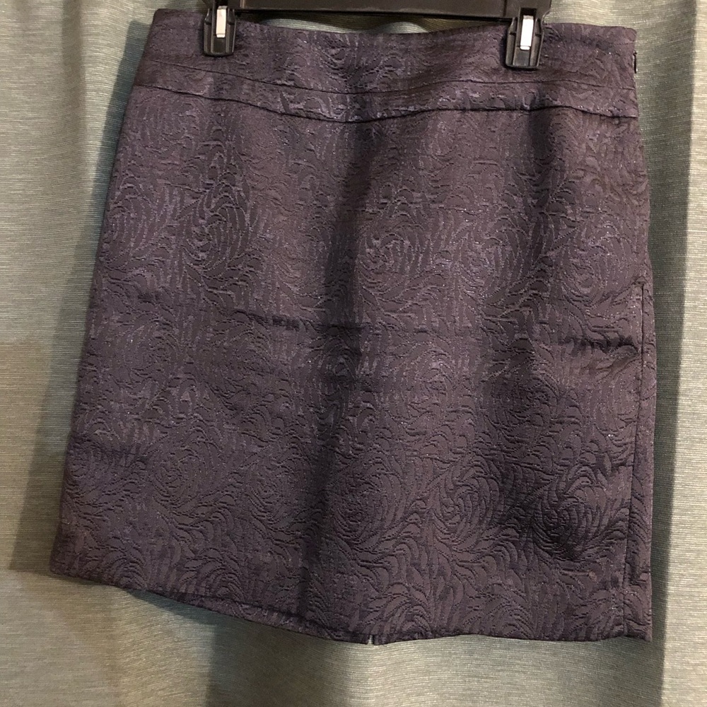 EUC Loft Black Pocketed Mini Skirt